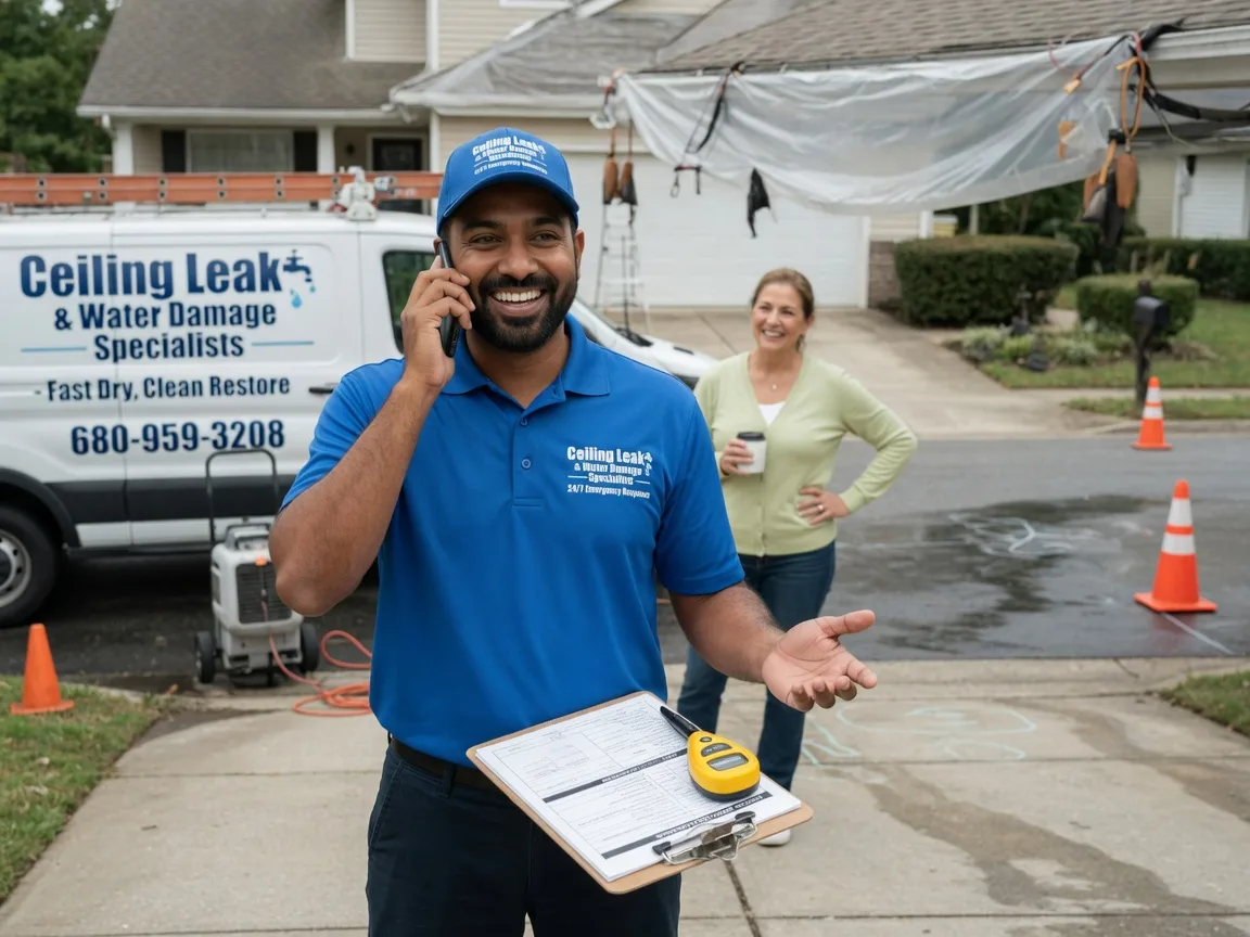 Ceiling Leak Cleanup Huntingdon, TN FAQs