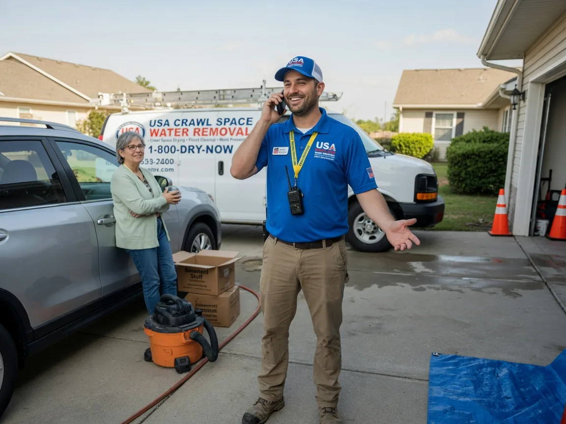 Crawl Space Water Removal Huntingdon, TN FAQs